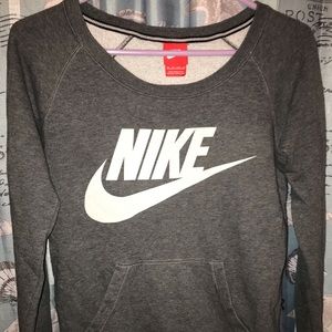 Grey Nike Crewneck